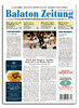 Ausgabe Oktober/November 2022 der Balaton Zeitung (PDF-Datei)
